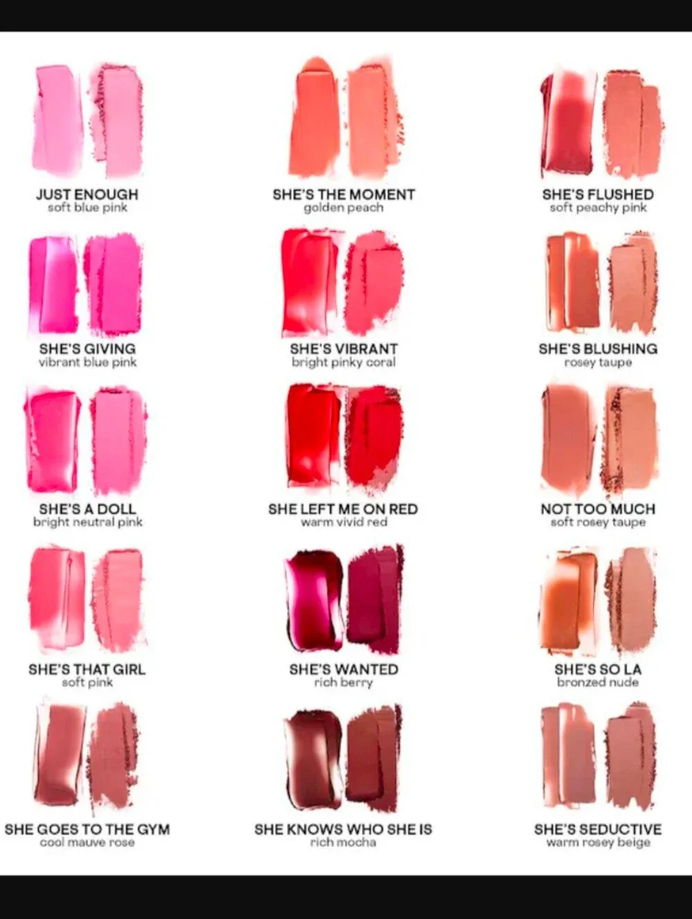 PATRICK TA Double-Take Crème & Powder Blush Duo:Color:She Goes To The Gym-New